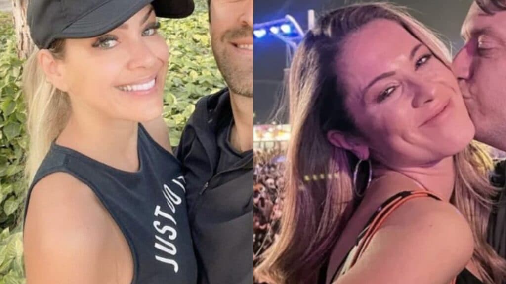 Renata Fan e Jacqueline Brazil, loiras amadas da TV, vivem relações recatadas e tiveram fotos expostas