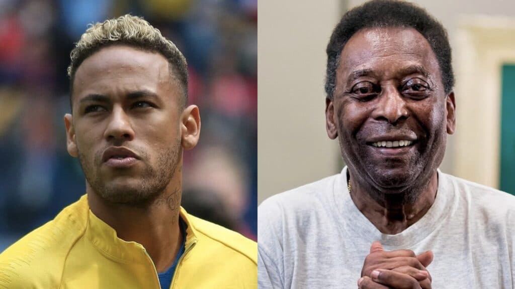 Neymar mentiu para não comparecer em velório de Pelé e vídeo vazado entrega o que ele tava fazendo