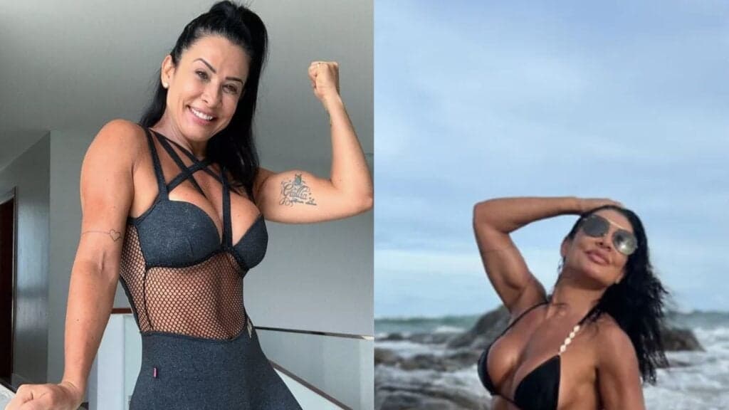 Aos 49 anos, Sheila Carvalho abusa de micro biquíni e prova ser uma das mulheres mais lindas do Brasil