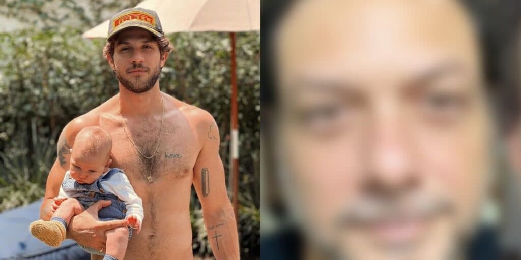 Pai de Chay Suede muda completamente com procedimento estético e semelhança com filho impressiona