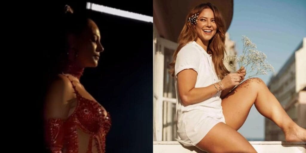 Chris Flores fala no Fofocalizando sobre possível gravidez de Paolla Oliveira e foto dá o que falar