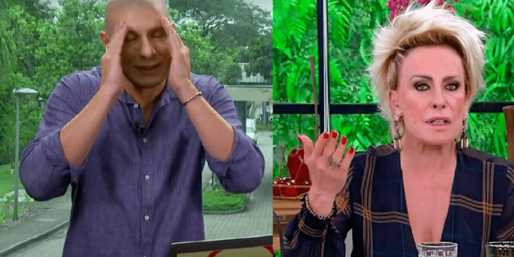 Repórter do Mais Você leva mãos ao rosto com questionamento de Ana Maria Braga: "Terei que perguntar"