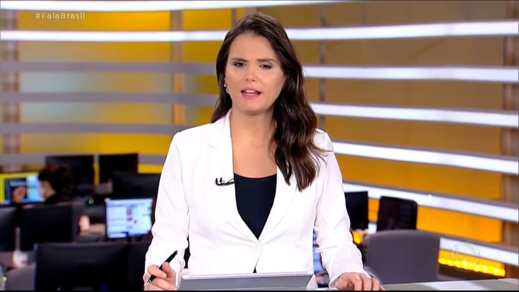 Jornalista demitida da Record Roberta Piza (Foto: Reprodução, Record)