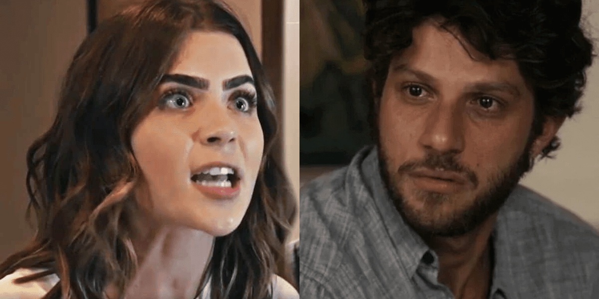 Travessia: Furiosa, Chiara termina com Ari, após suspeitar de traição, e sai de casa sem deixar rastros (Foto: Reprodução)