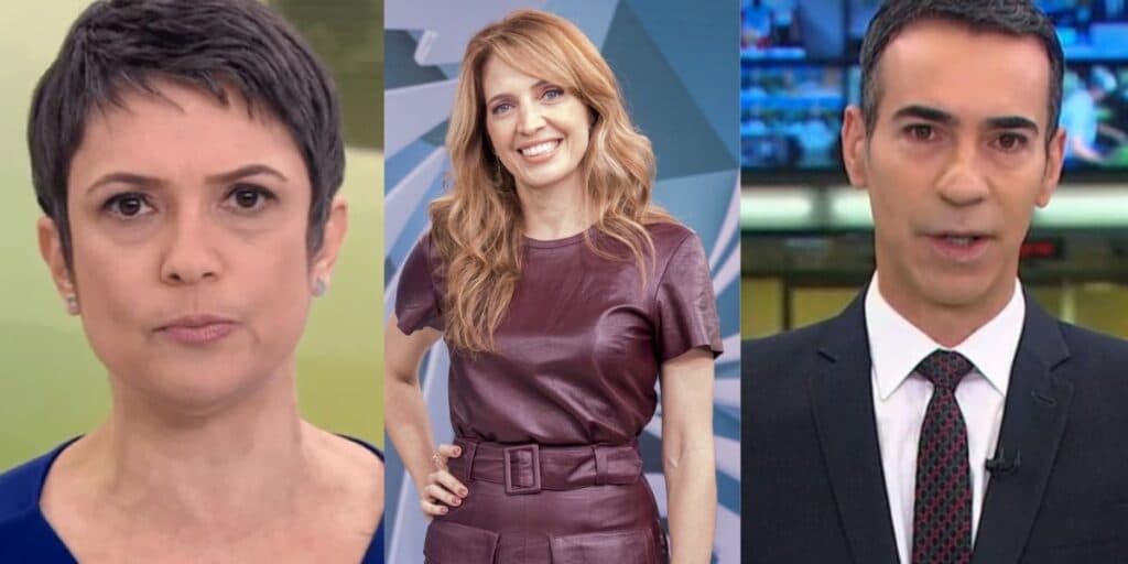Sandra Annenberg vive pesadelo na Globo com saída, Poliana é transferida e Tralli trilha bancada do JN