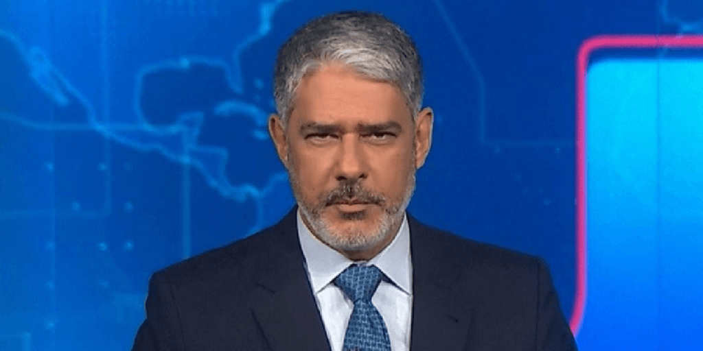 Com folga cancelada na Globo, William Bonner abre JN e fala o que não devia: "Acontecimentos chocantes"