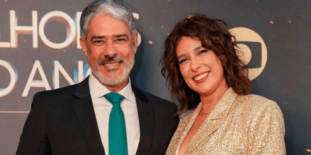 Esposa de Bonner surge de mãos dadas com âncora do JN e faz anúncio que muitos não esperavam