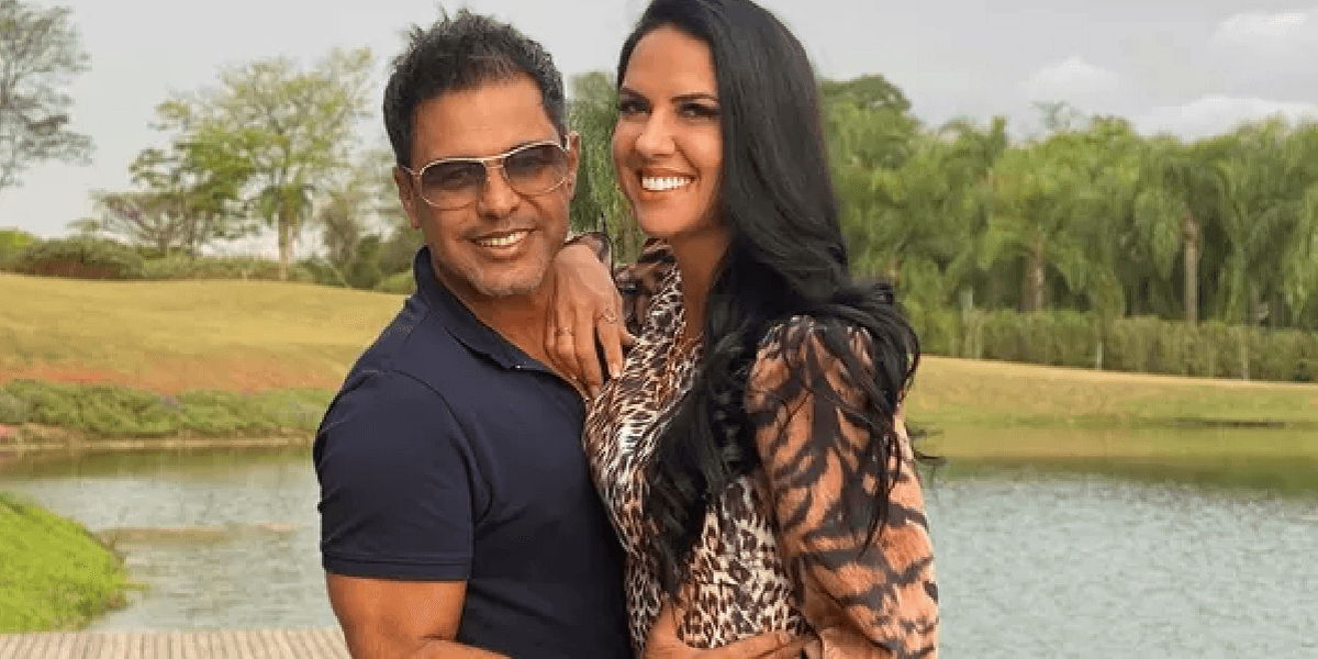 Graciele Lacerda ao lado de Zezé faz relato emocionante (Foto: Divulgação)