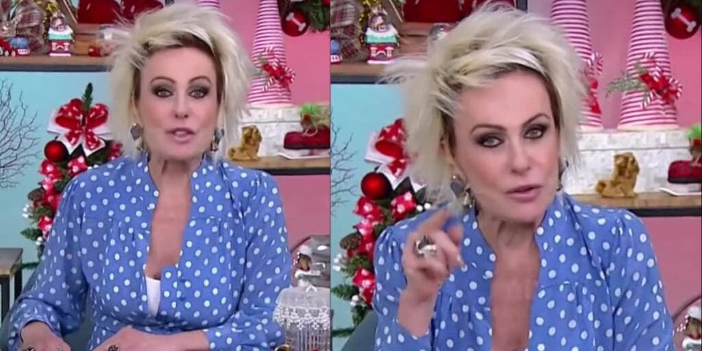 "Você é um lixo": Ao vivo, Ana Maria acabou com a raça de marido de atriz da Globo amiga dela