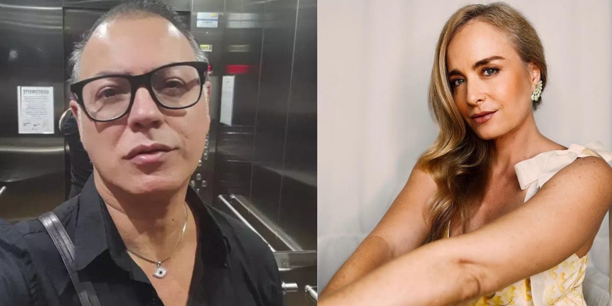 Dicésar e Angélica (Reprodução: Montagem TV Foco) Dicésar e Angélica (Reprodução: Montagem TV Foco)
