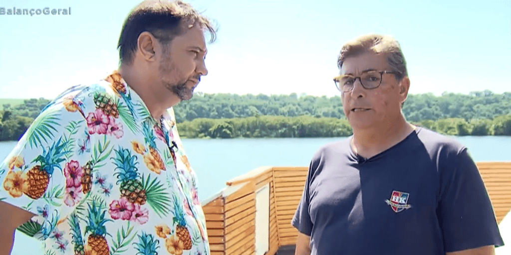 Carlos Nascimento surge de surpresa no Balanço Geral, fala de Silvio na concorrente e confessa: "Ele é"