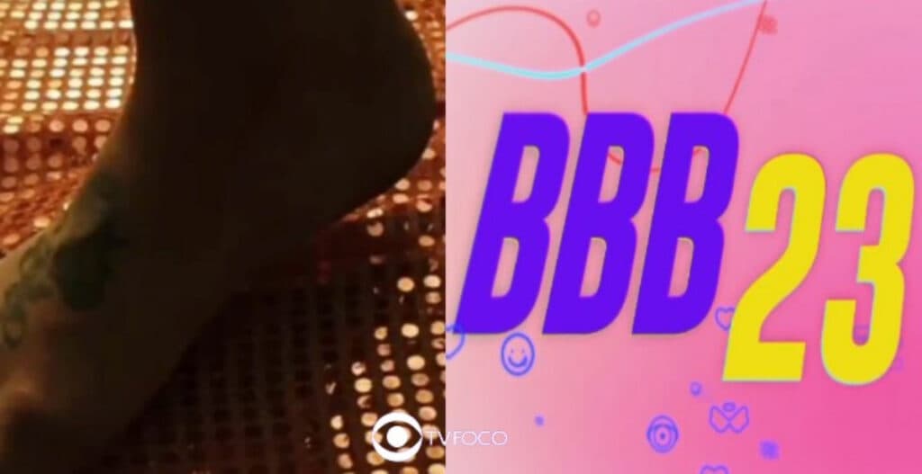 Pé tatuado entrega nome bombástico de famoso que acaba de ser confirmadíssimo no BBB23