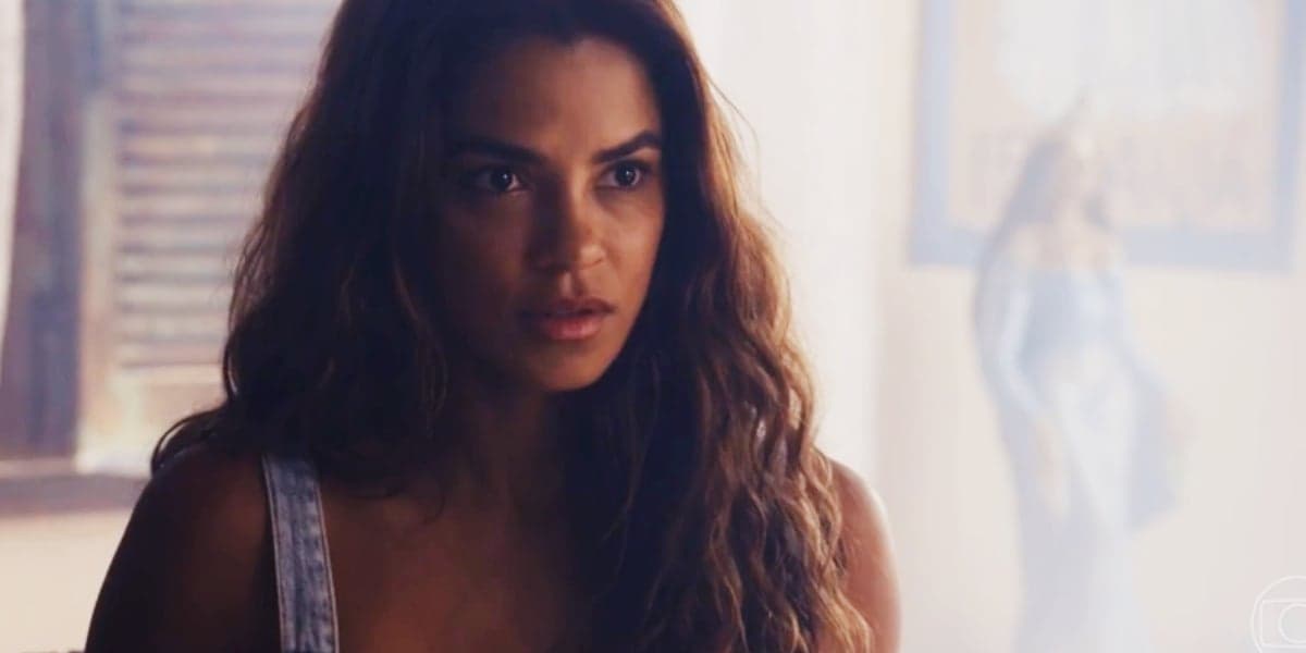 Brisa em cena da novela Travessia Brisa em cena da novela Travessia