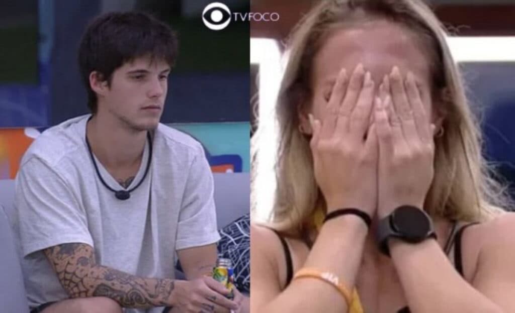 BBB23 - Após terminar romance, Bruna entra em parafuso e chora por Gabriel: "Não posso ser amiga"