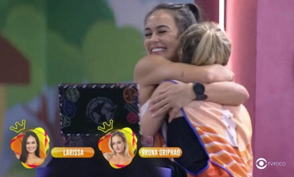 BBB23 - Larissa e Bruna ganham a liderança por milésimos de segundo; veja quem ficou na xepa