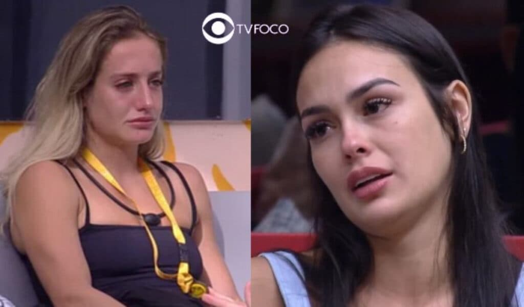 BBB23 - Bruna e Larissa brigam feio e quarto do líder fica vazio logo na primeira noite: "Maldição"