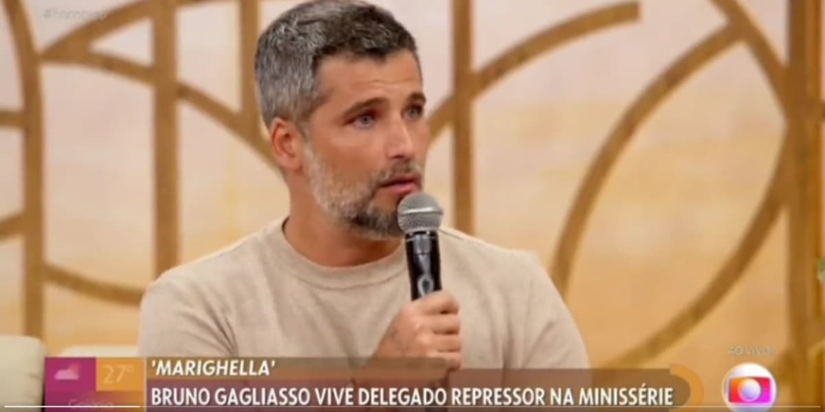 Bruno Gagliasso ironizou ao falar de Bolsonaro no Encontro - Foto: Reprodução Bruno Gagliasso ironizou ao falar de Bolsonaro no Encontro - Foto: Reprodução