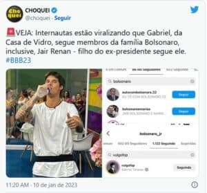 BBB23 - Em poucas horas, brother da Casa de Vidro, Gabriel Tavares é cancelado após causar suspeitas: "Já não ia" (Foto: Reprodução / Instagram) BBB23 - Em poucas horas, brother da Casa de Vidro, Gabriel Tavares é cancelado após causar suspeitas: "Já não ia" (Foto: Reprodução / Instagram)