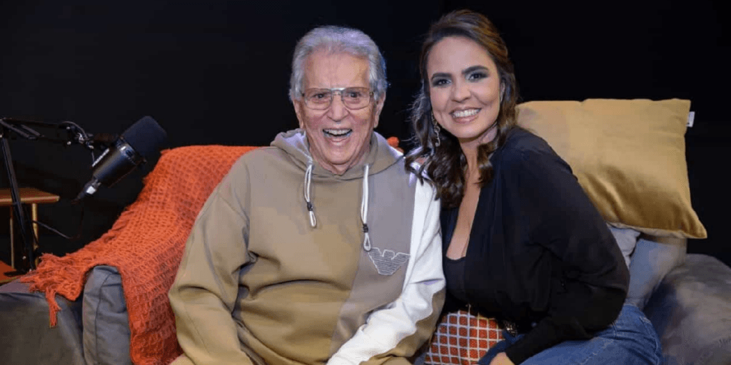 Carlos Alberto surge ao lado da esposa e faz anúncio sobre programa fora do SBT: "Vamos embora agora"