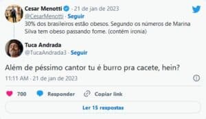 Após declaração chocante, César Menotti é atacado por ex-ator da Globo (Foto: Reprodução / Twitter) Após declaração chocante, César Menotti é atacado por ex-ator da Globo (Foto: Reprodução / Twitter)