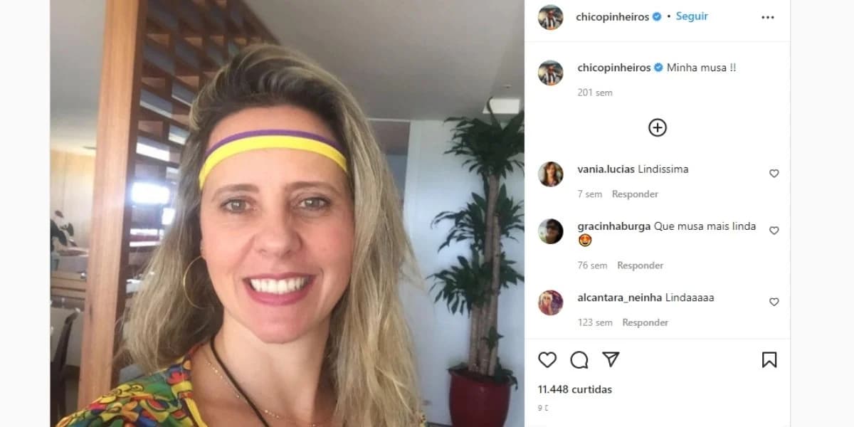 Recatado em sua vida pessoal, o jornalista Chico Pinheiro vive relação de anos com global e inclusive declarou o seu amor publicamente - Foto Reprodução Instagram
