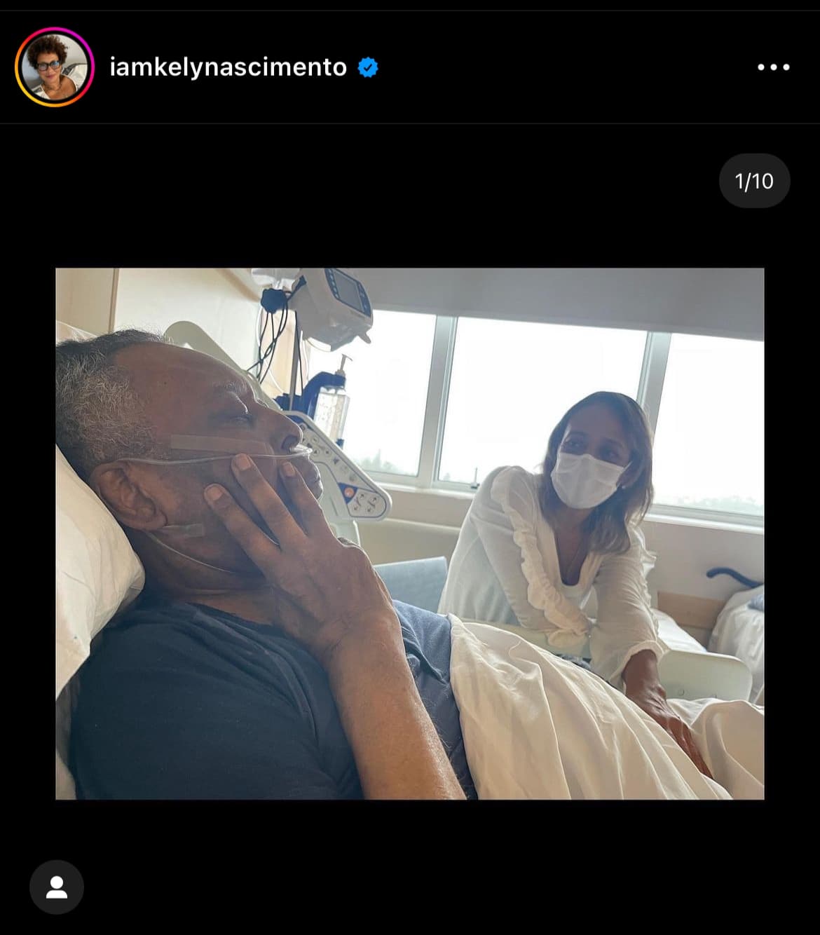 Últimas imagens de Pelé em seu leito de morte - Foto Reprodução Últimas imagens de Pelé em seu leito de morte - Foto Reprodução