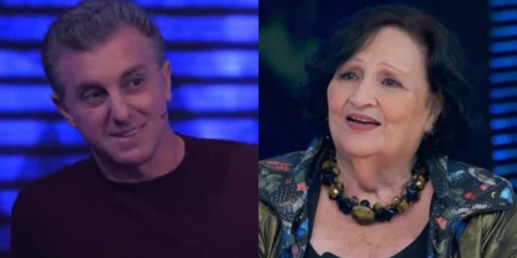"Coisa que eu não entendo", corajosa, Dona Dea diz na cara de Huck e ele rebate: "Levar bronca lá fora"