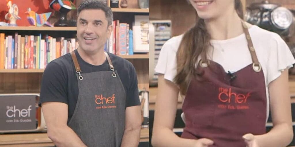 Filha de Edu Guedes é convocada ao The Chef, da Band, e tamanho e beleza da garota deixa Brasil chocado