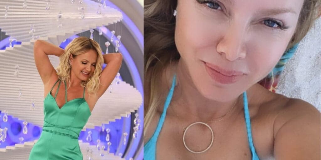Deitada na areia, Eliana acaba dando zoom em seios em biquíni e mostra que é a mais gata do Brasil