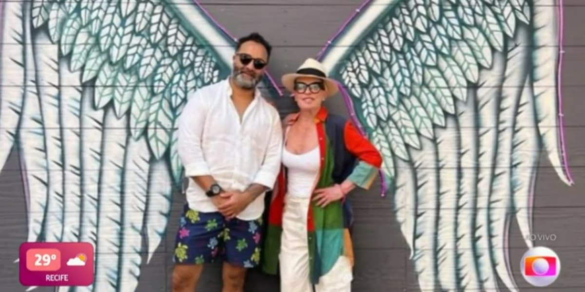 Ana Maria Braga falou sobre Fabio Arruda pela primeira vez no "Mais Você" (Foto: Reprodução/TV Globo)