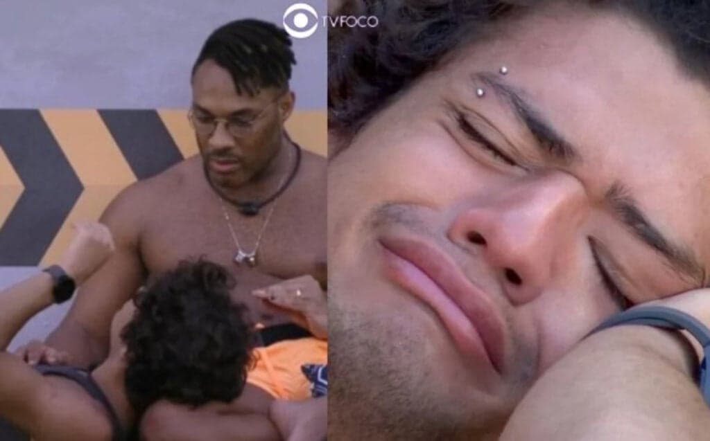 BBB23 - Gabriel cai no choro por esquecer beijo em Fred e teme repercussão: "Macho escroto" 