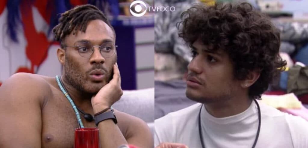 BBB23 - Arrependido? Casado, Fred faz desabafo sobre beijo em Gabriel: "Não precisava"