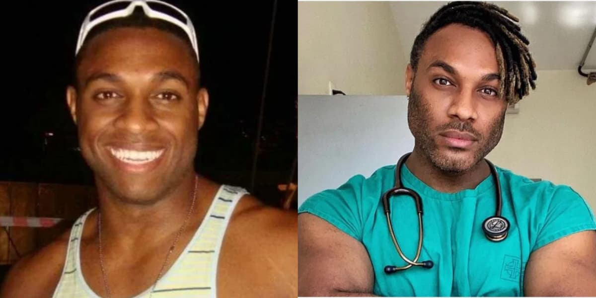 Fred do BBB 23, antes e depois - Foto: Reprodução