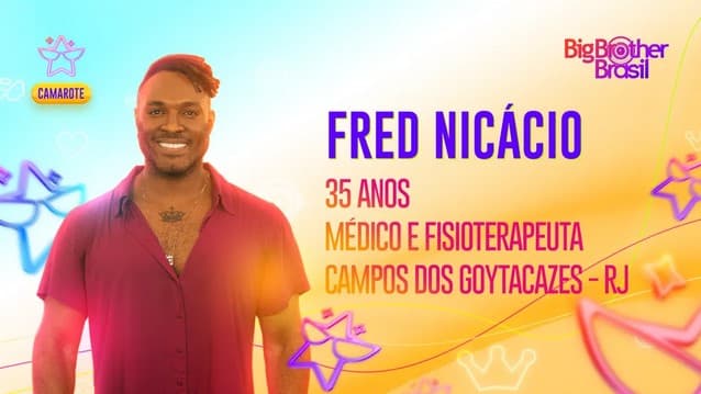 O médico Fred Nicácio é mais um confirmado no reality (Foto: Reprodução / Gshow)