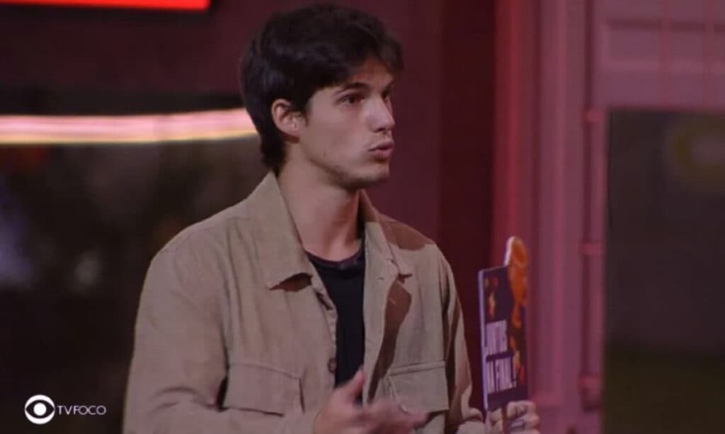 BBB23 - Gabriel xinga ao descobrir que seu pedido de desculpas não foi ao ar: "Como assim?"