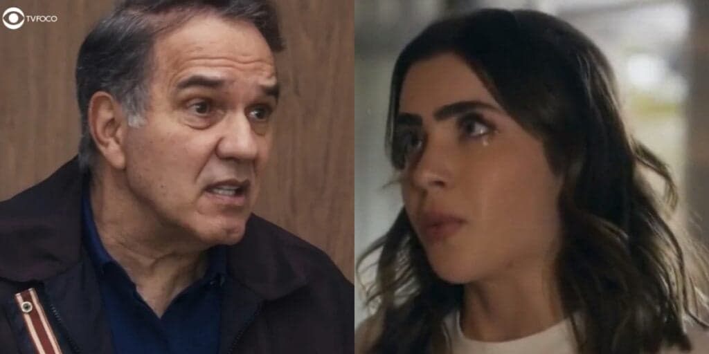 Travessia - Entre a cruz e a espada, Guerra é obrigado a contar seu segredo para Chiara: "Me diga"