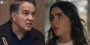Guerra e Chiara da novela Travessia Guerra e Chiara da novela Travessia