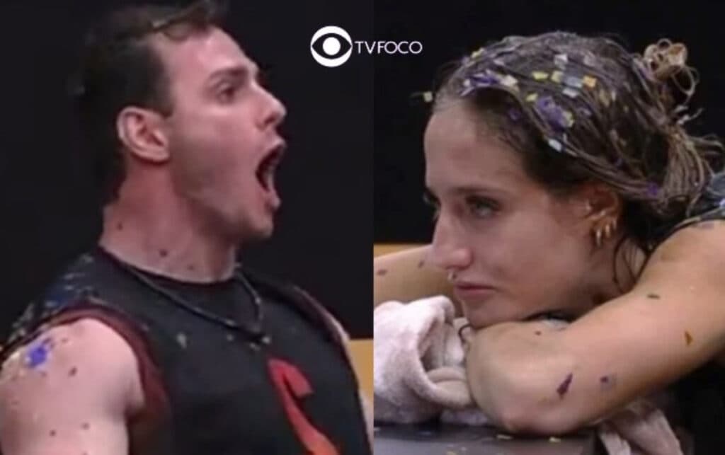 BBB23: Primeira rixa explode em menos de 24h e Gustavo, aos berros, faz Bruna Griphao chorar: "Chupa"