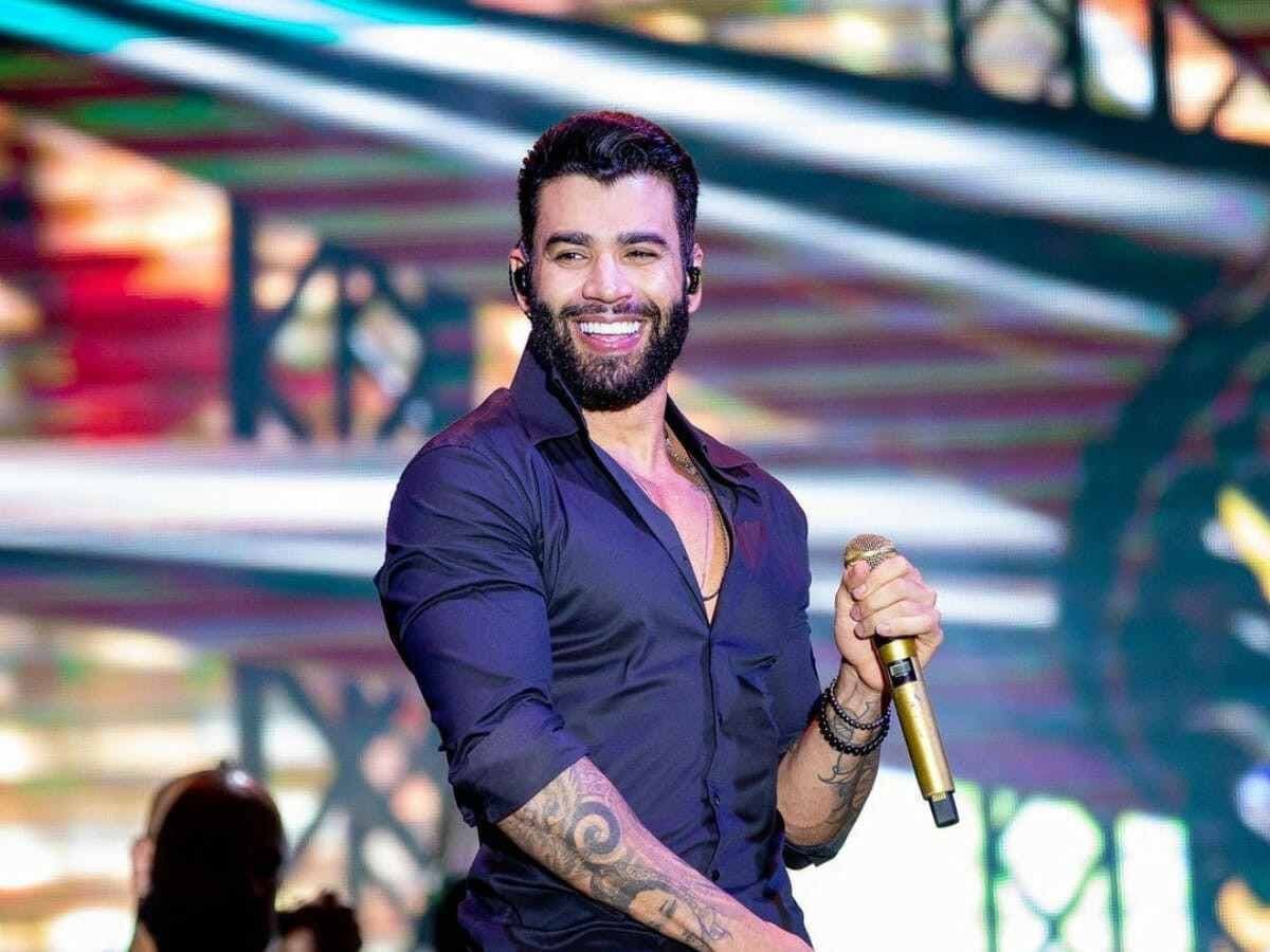 O Famoso cantor, Gusttavo Lima, fica sabendo de gravidez e manda recado a menina que vai nascer - Foto Reprodução