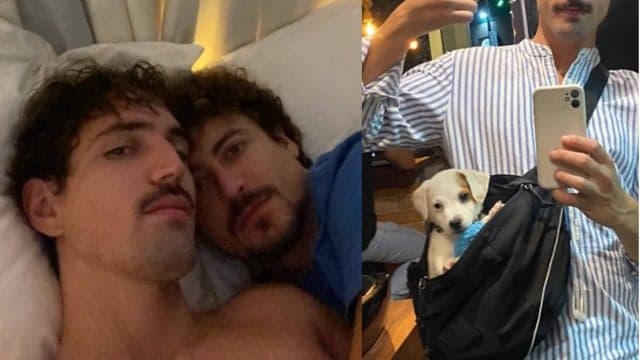 Casal adotou um cachorrinho de estimação (Foto: Reprodução/ Instagram) Casal adotou um cachorrinho de estimação (Foto: Reprodução/ Instagram)