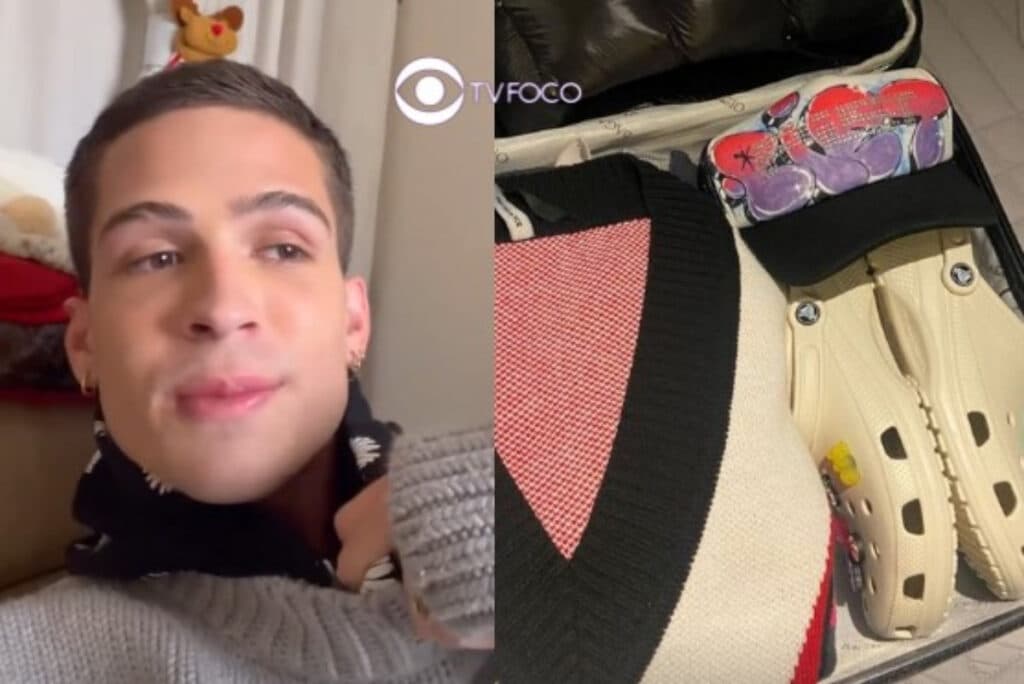 João Guilherme grava vídeo enigmático que aponta a sua ida para o BBB23: "Fazer as malas"