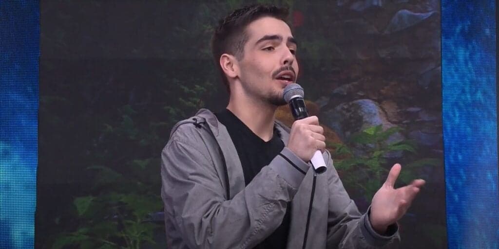 Faustão dá bronca em programa na Band e João Guilherme responde: “Me encher o saco”