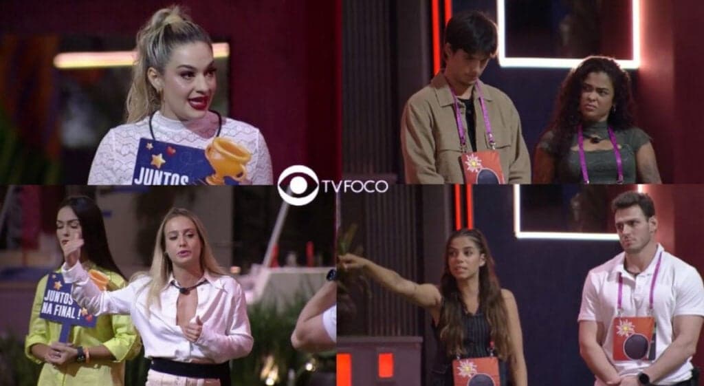 BBB23 - Jogo da discórdia tem Juliette, bate-boca, palavrão e Gabriel debochando de maquiagem de Marília