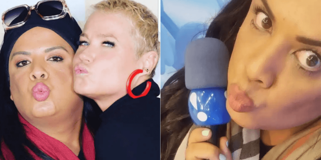 Juju Bonita, a repórter e assistente de palco da RedeTV, que bomba na telinha