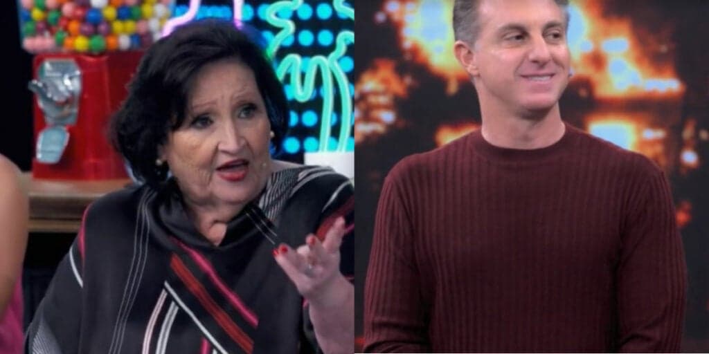 Ao vivo, Huck diz que fica agoniado e o que precisa fazer por culpa é de Dona Dea: "Não entende nada"
