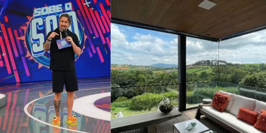 R$8 milhões, piscina enorme e rodeada por verde: a mansão extraordinária de Marcos Mion