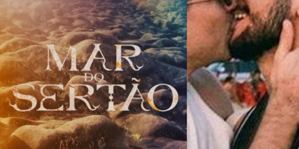 Galã de Mar do Sertão vive relação gay com bonitão, surge aos beijos com o amado e fala em casamento