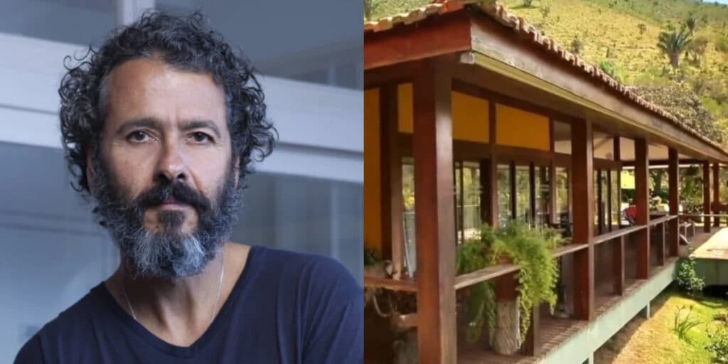 Gado, horta e alvo de policiais: esta é a fazenda de Marcos Palmeira, que o fez parar na delegacia