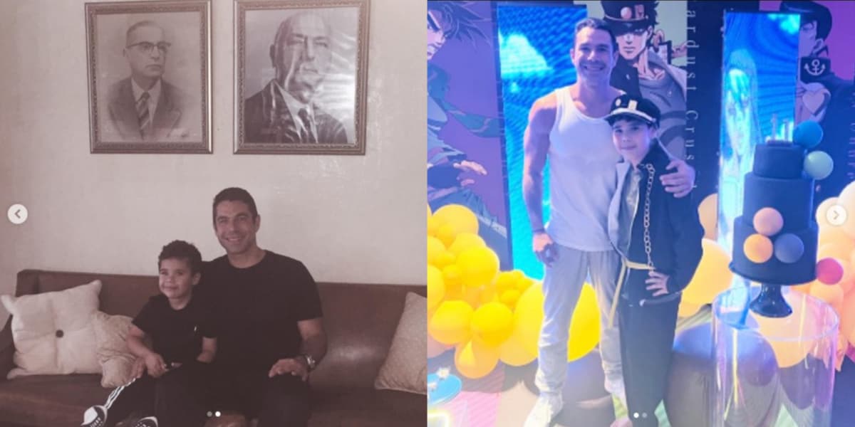 Marcus Buaiz se declara ao filho - Foto: Reprodução