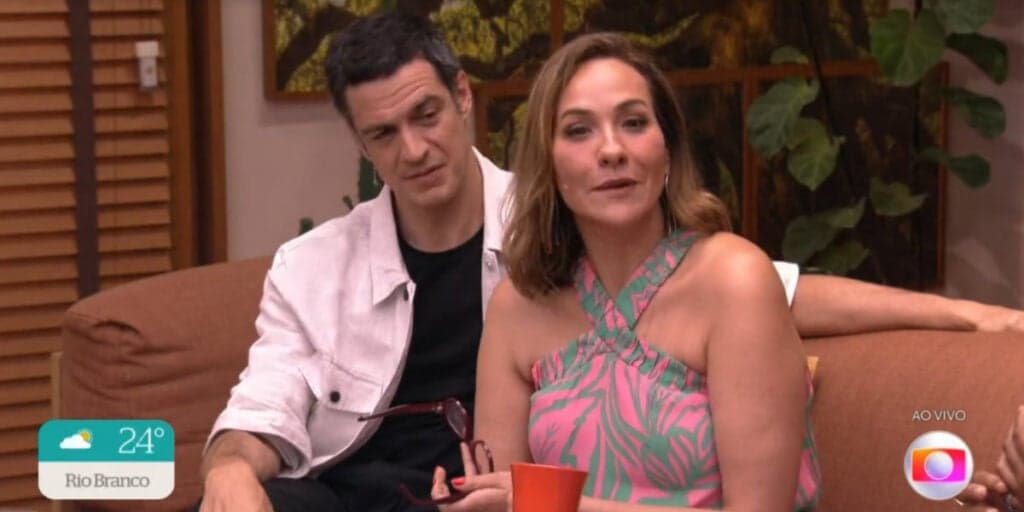 Maria Beltrão corta fala de apresentadora do É de Casa e expõe medo ao vivo na Globo: "O chefe briga''